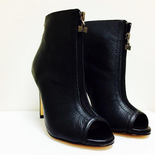 Black High Heel Boots